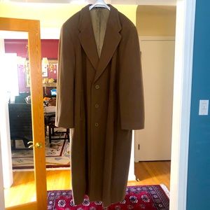 Giogio Armani camel oversized overcoat size 44